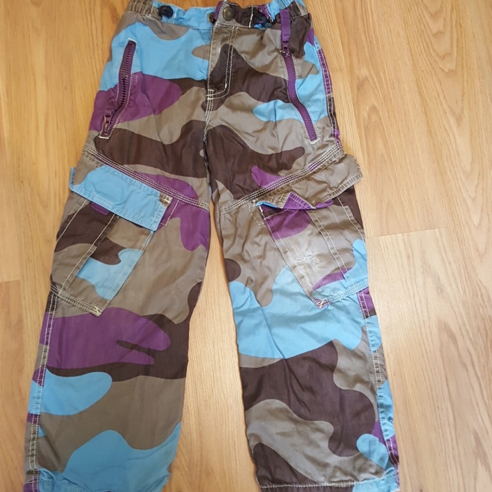 Boden Boys Camo Pants 7y